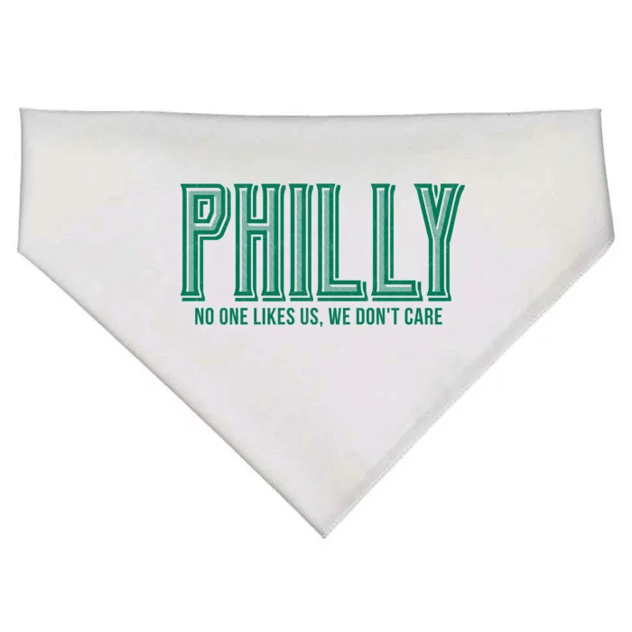 Philly Fan No One Likes Us We Don't Care USA-Made Doggie Bandana