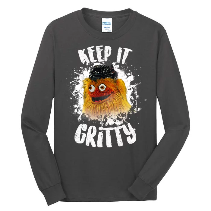 Philly Keep it Gritty Hockey Mascot Tall Long Sleeve T-Shirt