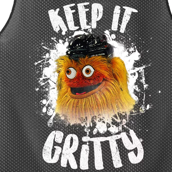 Philly Keep it Gritty Hockey Mascot Mesh Reversible Basketball Jersey Tank