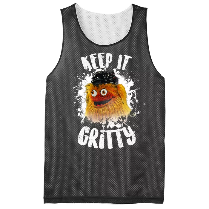 Philly Keep it Gritty Hockey Mascot Mesh Reversible Basketball Jersey Tank