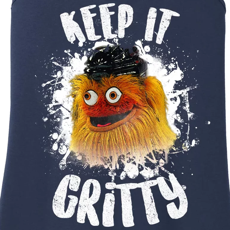 Philly Keep it Gritty Hockey Mascot Ladies Essential Tank