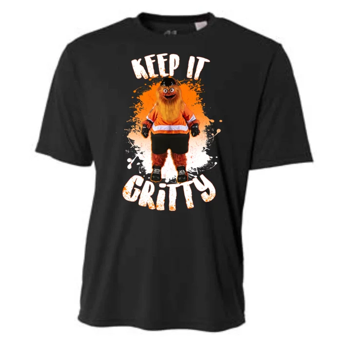 Philly Keep it Gritty Mascot Cooling Performance Crew T-Shirt