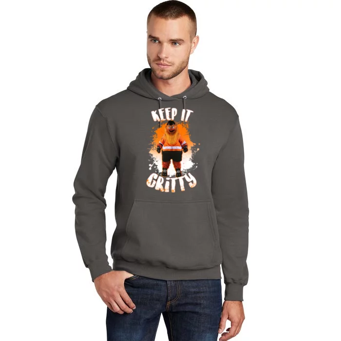 Philly Keep it Gritty Mascot Tall Hoodie