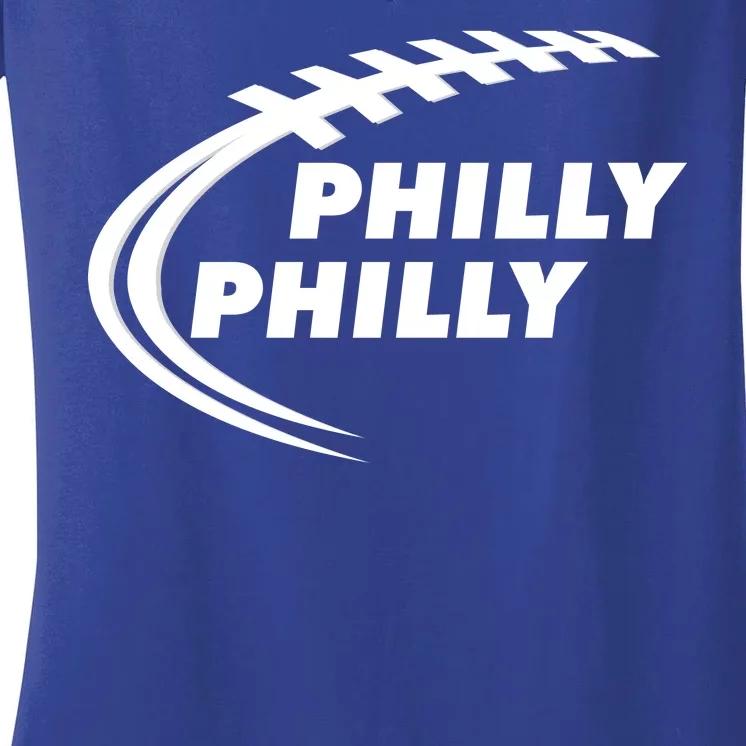 Philly Philly Women's V-Neck T-Shirt