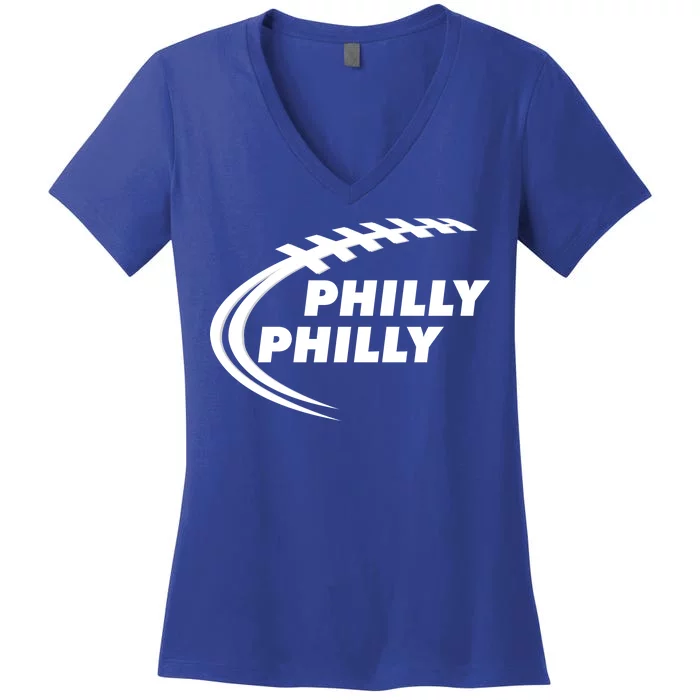 Philly Philly Women's V-Neck T-Shirt