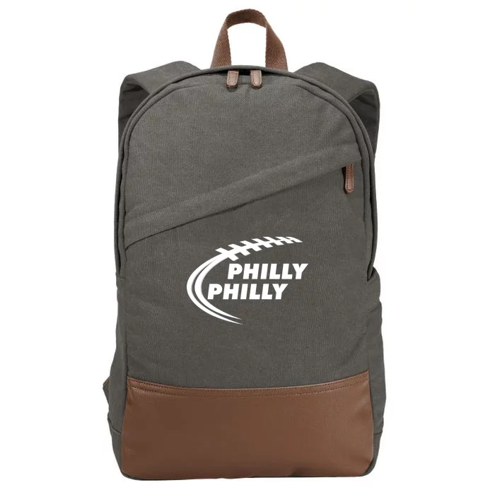 Philly Philly Cotton Canvas Backpack