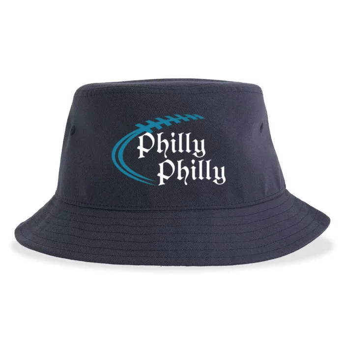 Philly Philly Football Logo Sustainable Bucket Hat