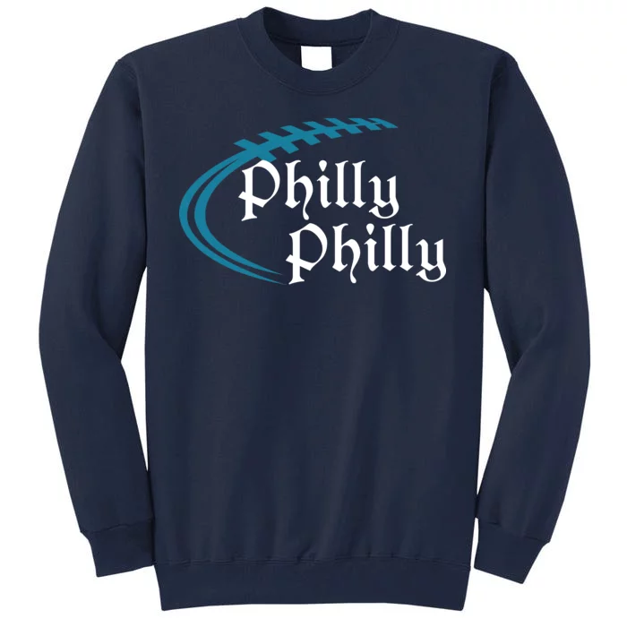 Philly Philly Football Logo Tall Sweatshirt