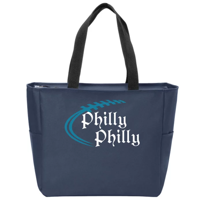 Philly Philly Football Logo Zip Tote Bag