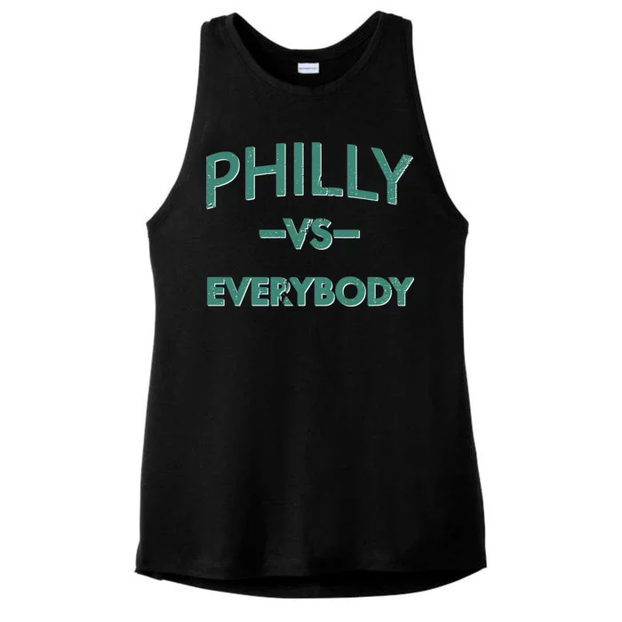 Philly Vs Everybody Ladies Tri-Blend Wicking Tank