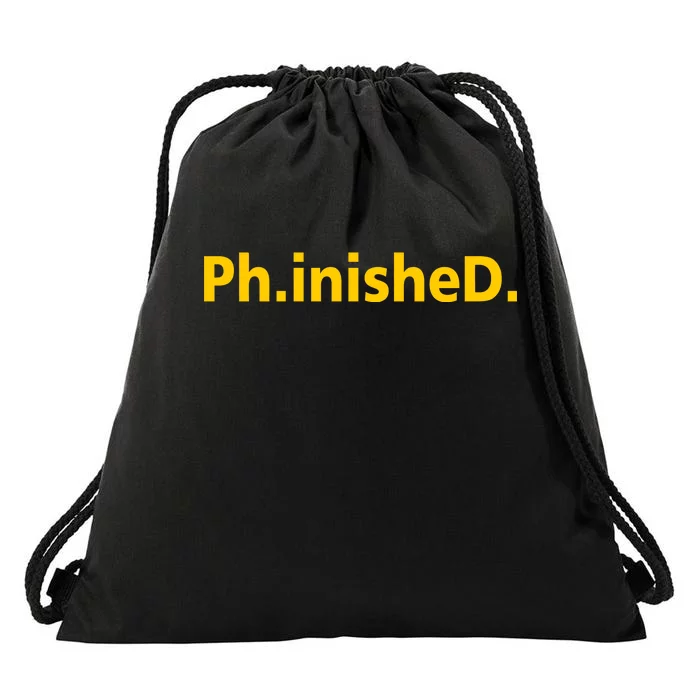 Phinished PHD Drawstring Bag