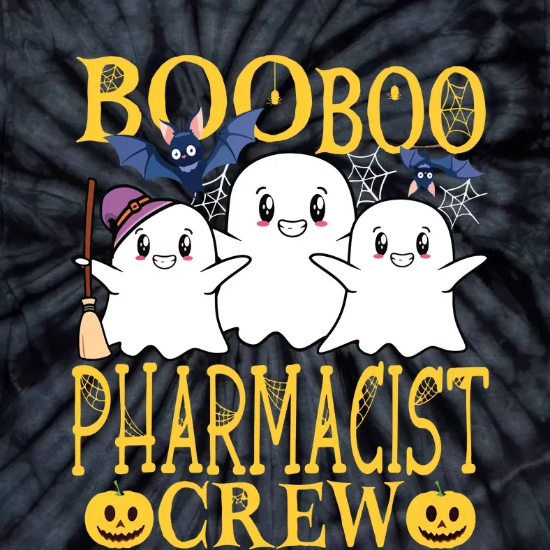 Pharmacist Halloween Job Design Halloween Crew Pharmacist Tie-Dye T-Shirt