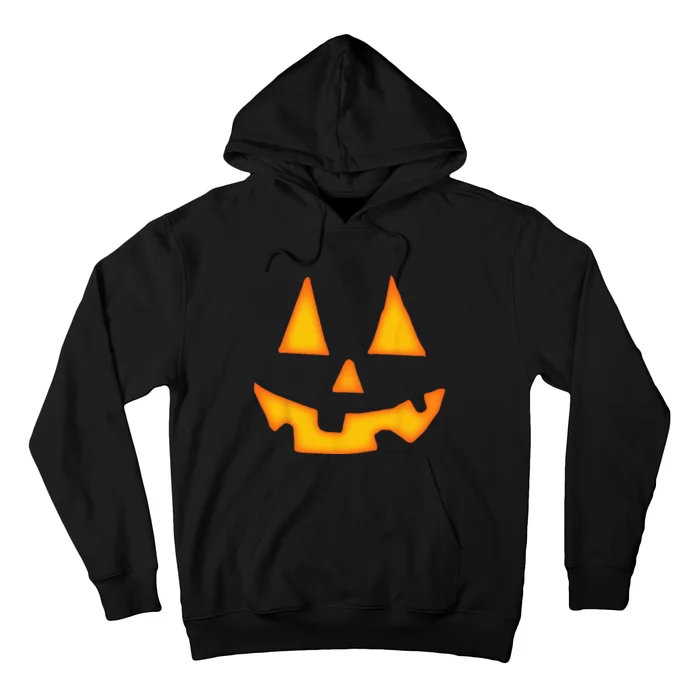 Pumpkin Halloween Jack O Lantern Fac Hoodie