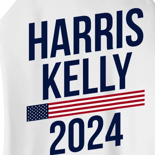 President Harris Kelly 2024 Kamala Harris Mark Kelly Vote Women’s Perfect Tri Rocker Tank