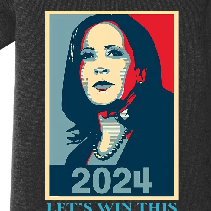 Peter Hamby Kamala Harris 2024 LetS Win This Baby Bodysuit