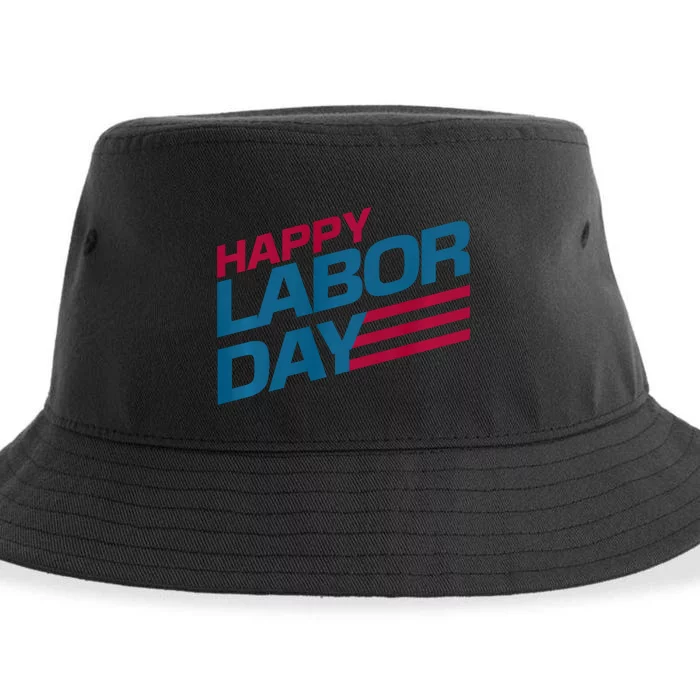 Parade Happy Labor Day Sustainable Bucket Hat