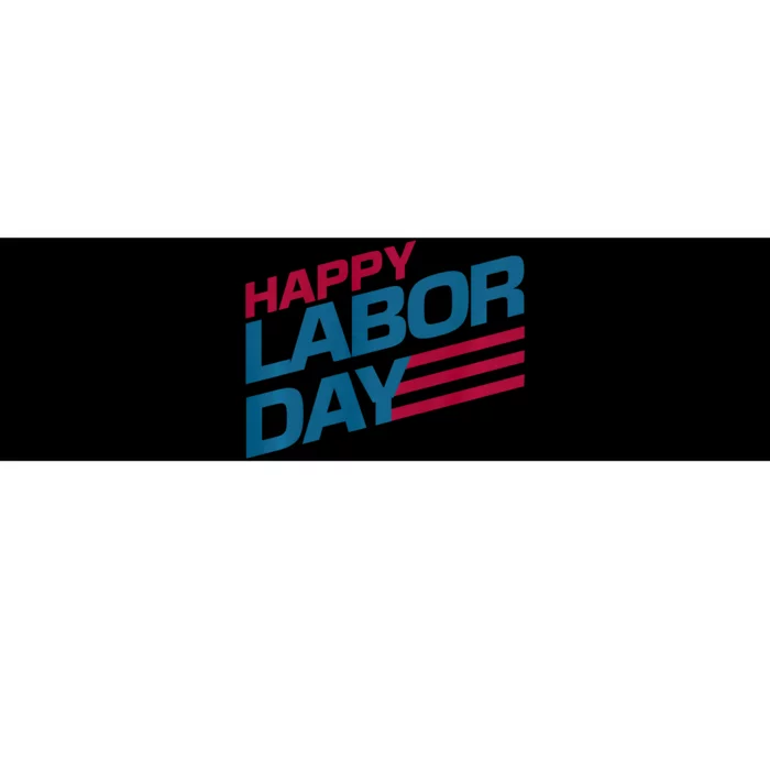 Parade Happy Labor Day Bumper Sticker