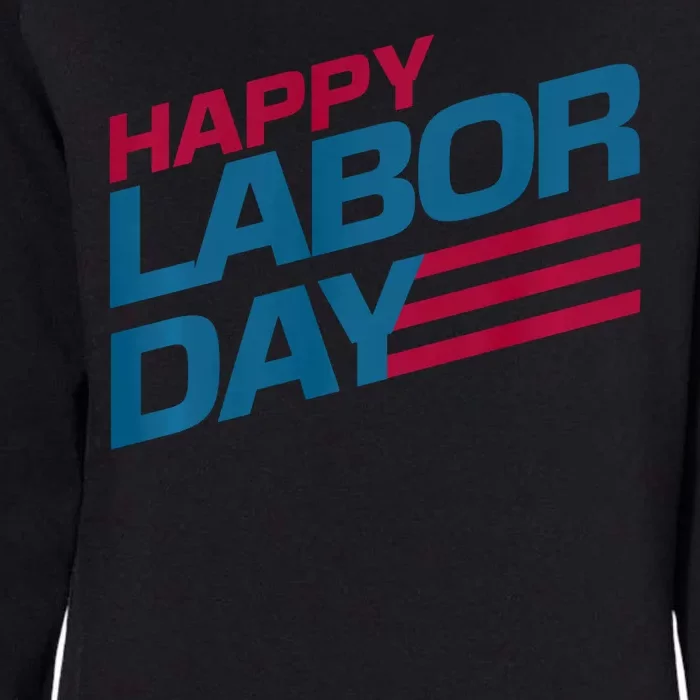 Parade Happy Labor Day Womens California Wash Sweatshirt