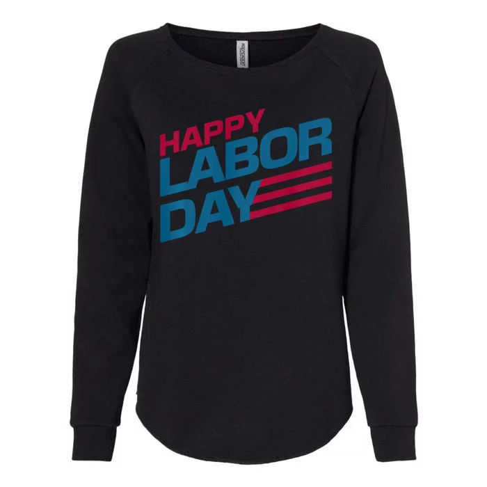 Parade Happy Labor Day Womens California Wash Sweatshirt