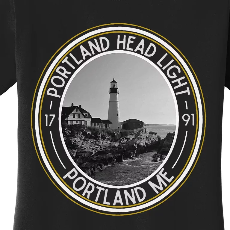 Portland Head Light Maine Women's T-Shirt