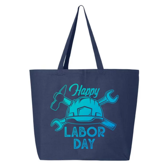 Proud Happy Labor Day Workers Union Strong Usa Flag Great Gift 25L Jumbo Tote