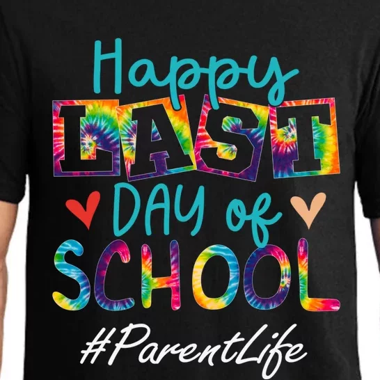 Parent Happy Last Day Of School Funny Graduation Meaningful Gift Pajama Set