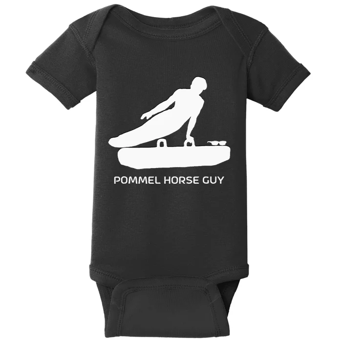 Pommel Horse Medalist Pommel Horse Guy Baby Bodysuit