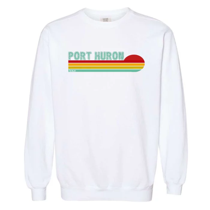 Port Huron Michigan Garment-Dyed Sweatshirt