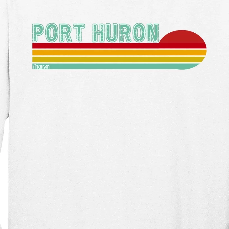 Port Huron Michigan Long Sleeve Shirt