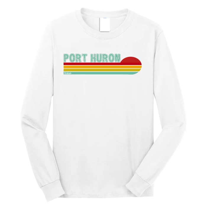 Port Huron Michigan Long Sleeve Shirt