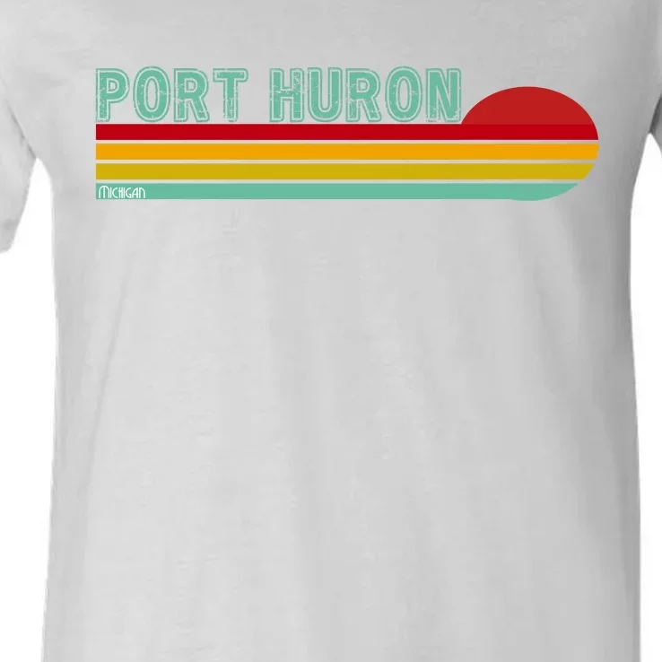 Port Huron Michigan V-Neck T-Shirt