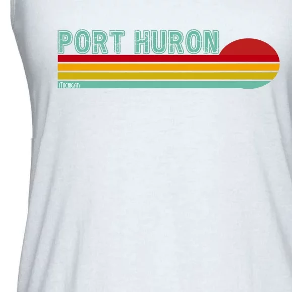 Port Huron Michigan Ladies Essential Flowy Tank