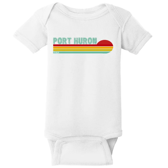 Port Huron Michigan Baby Bodysuit