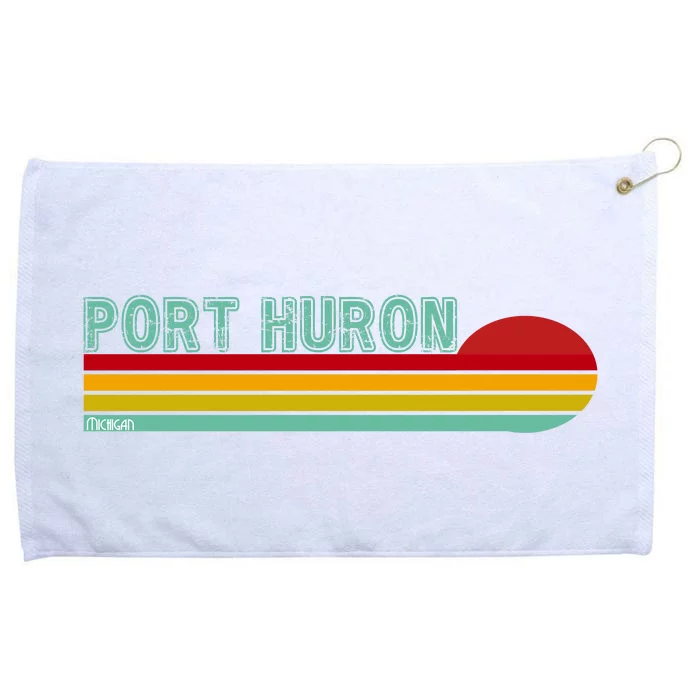 Port Huron Michigan Grommeted Golf Towel