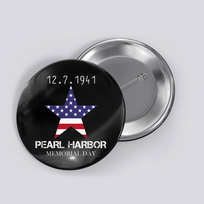 Pearl Harbor Memorial Day Button