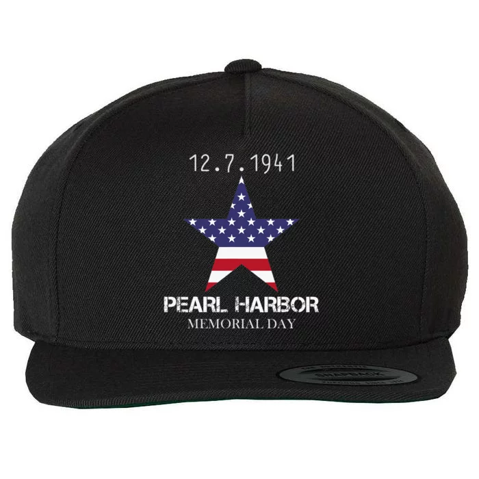 Pearl Harbor Memorial Day Wool Snapback Cap