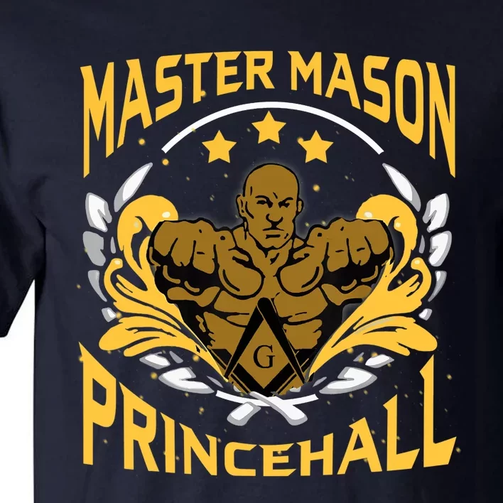 Prince Hall Master Mason PHA Masonic Father's Day Gift Tall T-Shirt