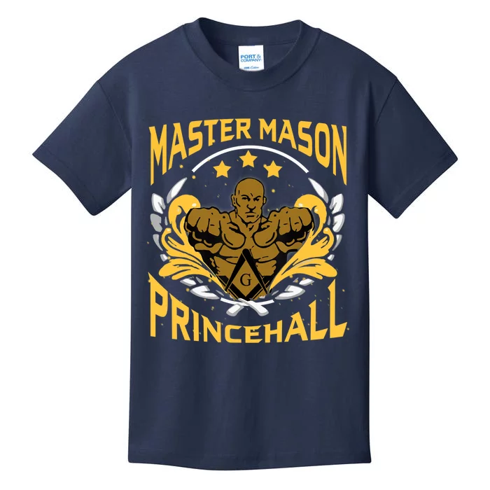 Prince Hall Master Mason PHA Masonic Father's Day Gift Kids T-Shirt