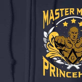 Prince Hall Master Mason PHA Masonic Father's Day Gift Full Zip Hoodie