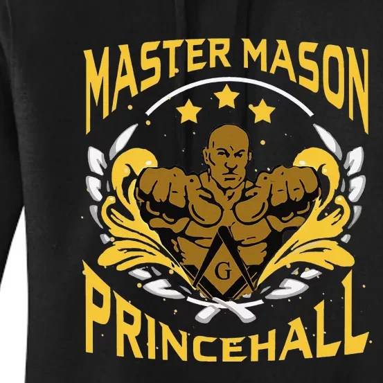 Prince Hall Master Mason PHA Masonic Father's Day Gift Women's Pullover Hoodie