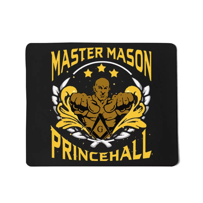 Prince Hall Master Mason PHA Masonic Father's Day Gift Mousepad