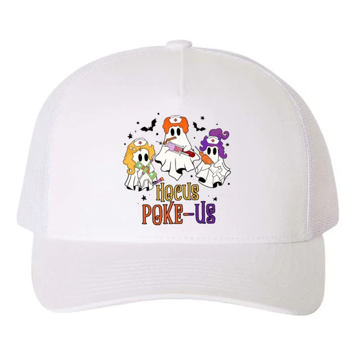 Phlebotomist Halloween Medical Lab Techer Crew Spooky Nurse Yupoong Adult 5-Panel Trucker Hat