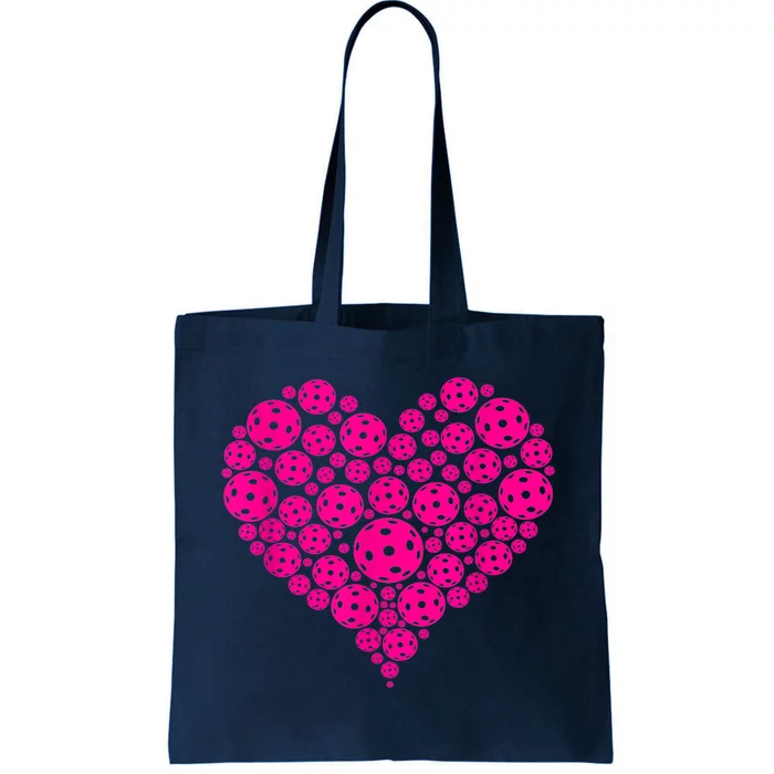 Pickleball Heart Marker Players Pickleball Game Best Gift Tote Bag