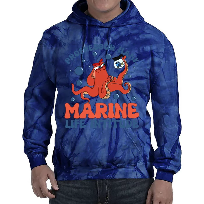 Professor Hank Marine Life Institute Professor Hank Funny Tie Dye Hoodie