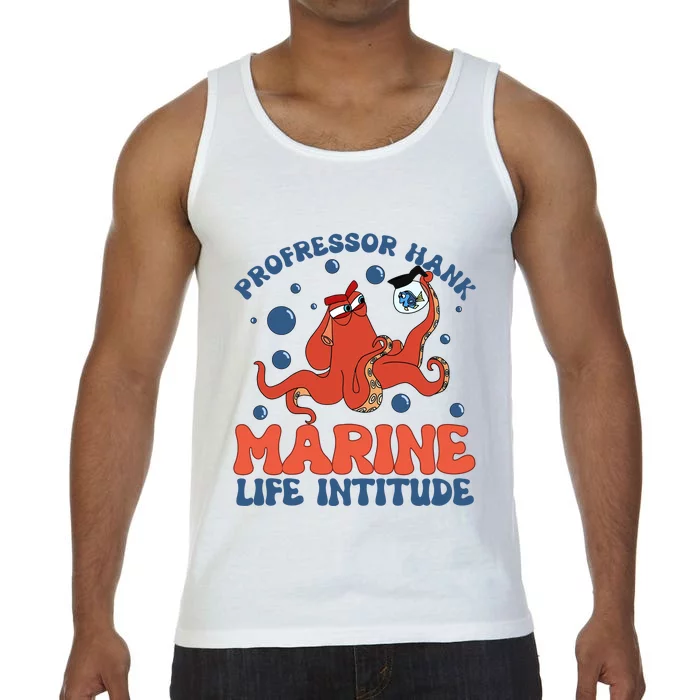 Professor Hank Marine Life Institute Professor Hank Funny Comfort Colors® Tank Top