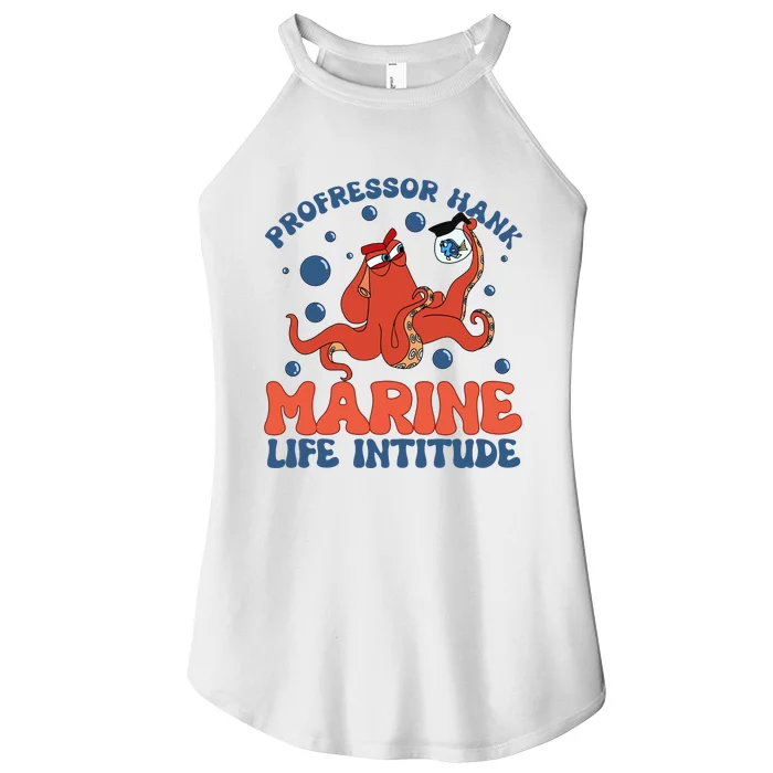 Professor Hank Marine Life Institute Professor Hank Funny Women’s Perfect Tri Rocker Tank