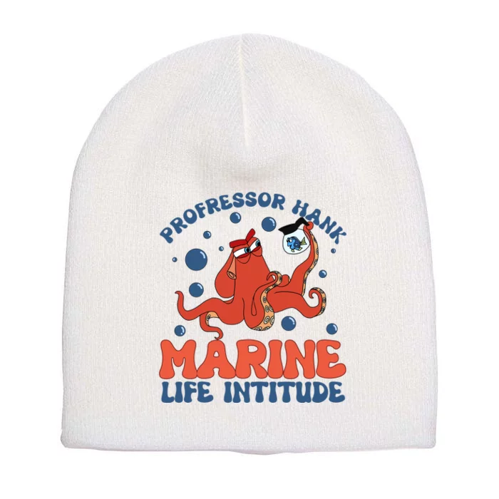 Professor Hank Marine Life Institute Professor Hank Funny Short Acrylic Beanie