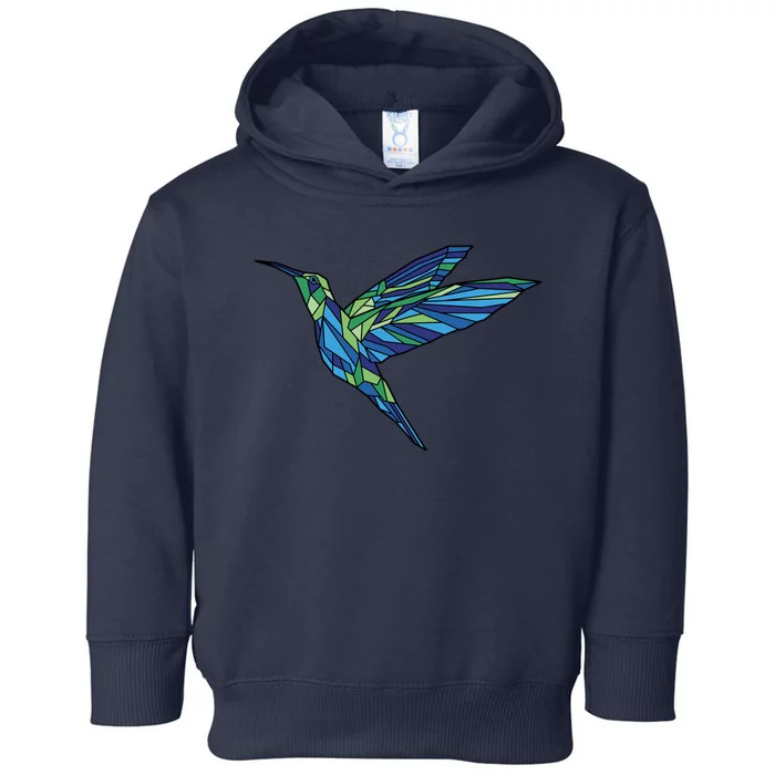 Polygonal Hummingbird Nature Toddler Hoodie