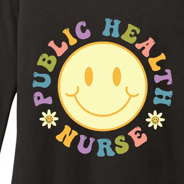 Public Health Nurse  Groovy Public Health Nursing Womens CVC Long Sleeve Shirt