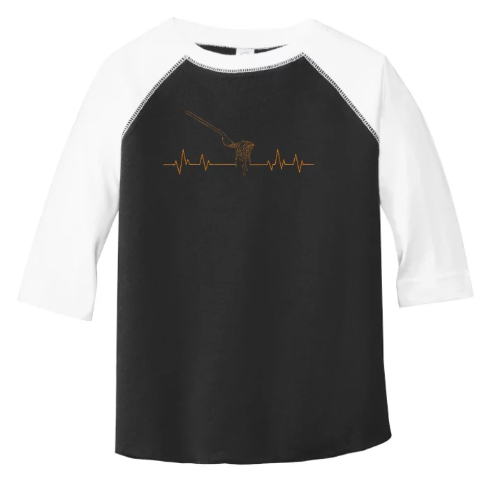 Pasta Heartbeat Noodles Italian Cook Fork Toddler Fine Jersey T-Shirt